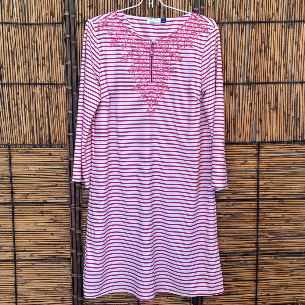 NWOT Talbots Cabana Embroidered Tunic - Rosalia - Picture 10 of 11